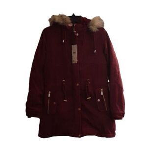 Leehanton Womens Parka Jacket Small New With Tags
